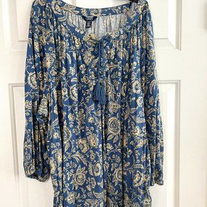 Chaps 3/4 sleeve blouse - 3X - NWT